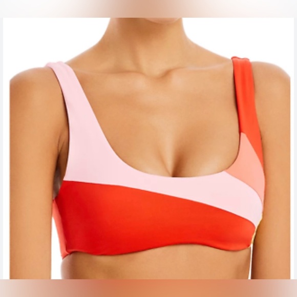 L*SPACE Lizzie Bikini Top in Sunburst - Picture 2 of 5